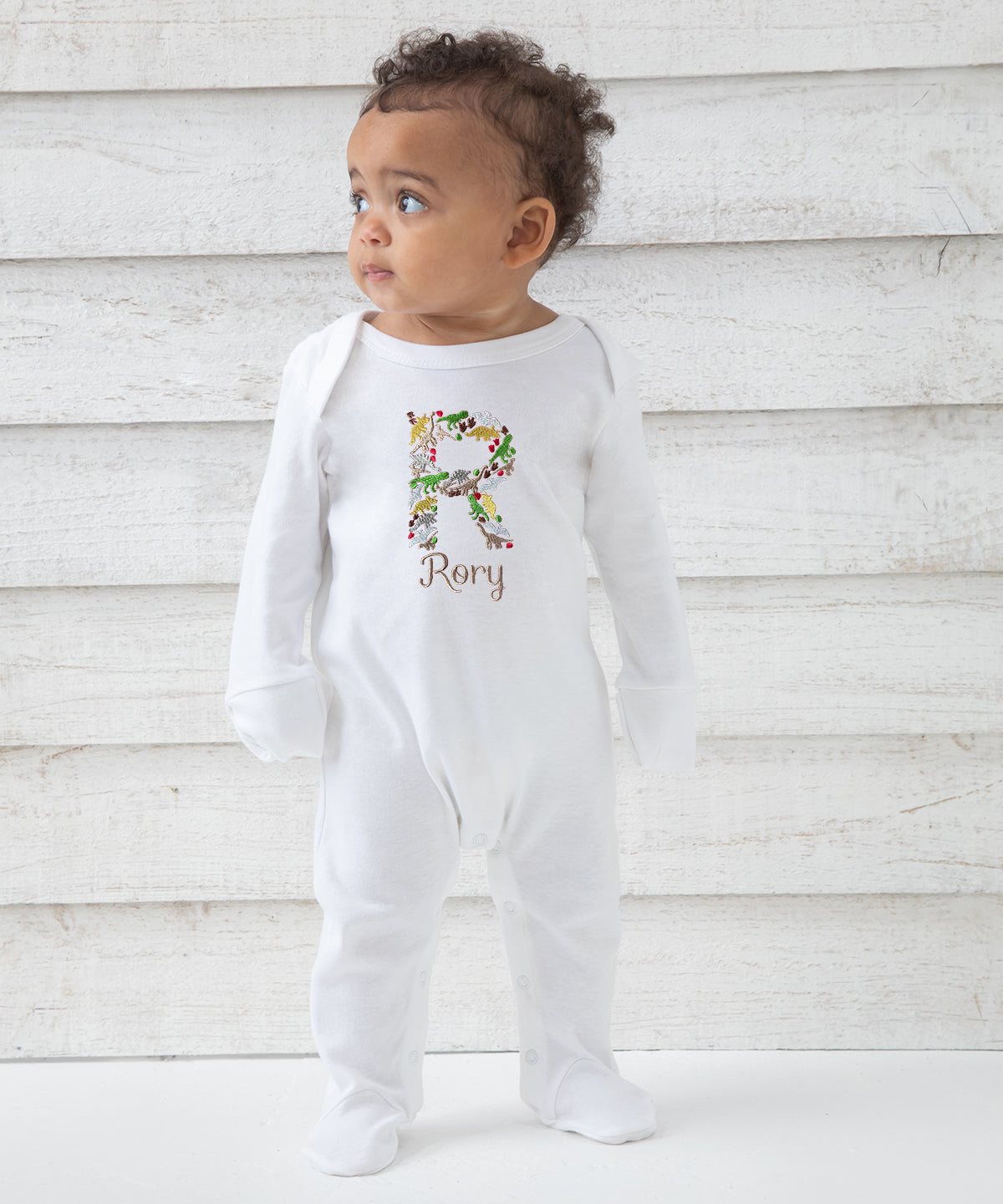 Dinosaur Organic Baby Grow
