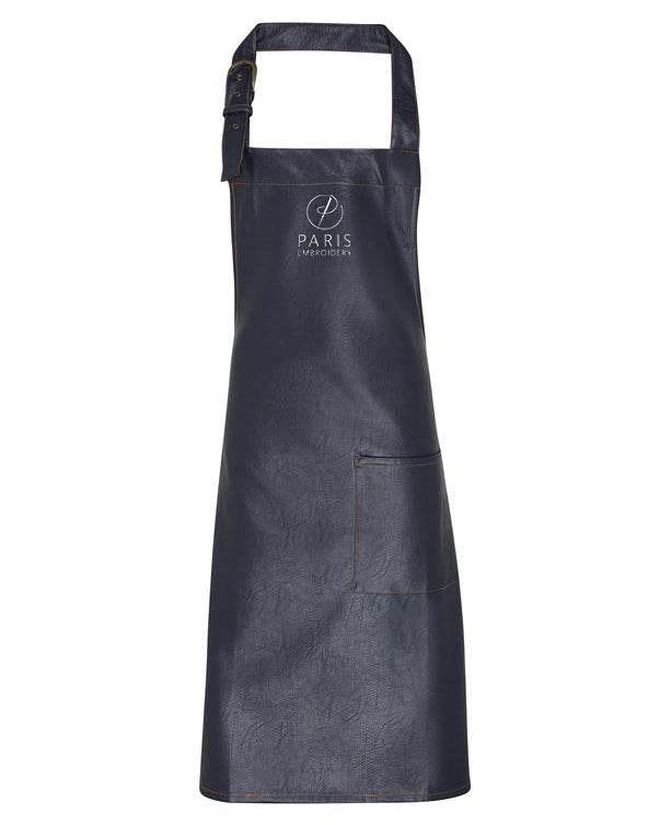 Faux Leather Apron