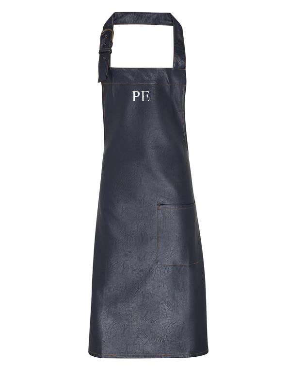 Faux Leather Apron