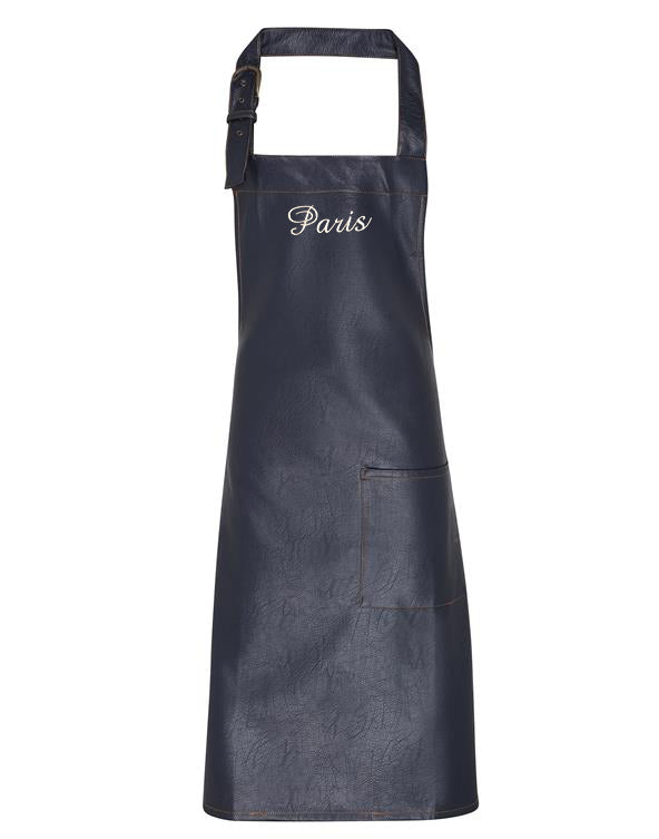 Faux Leather Apron
